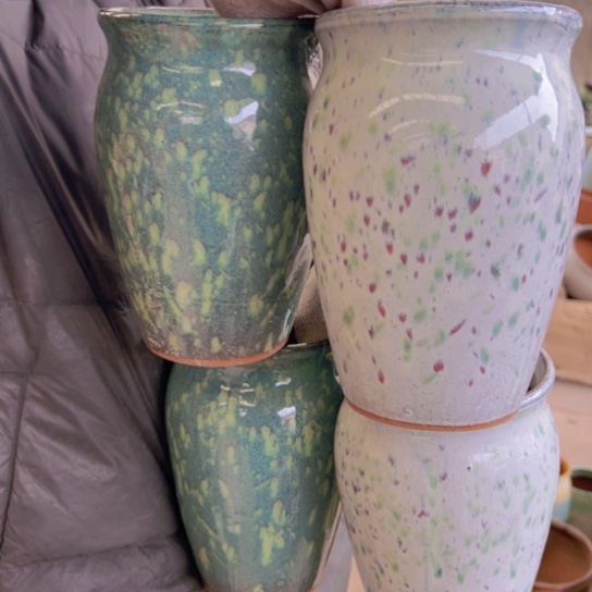 紫砂花盆高20口13————