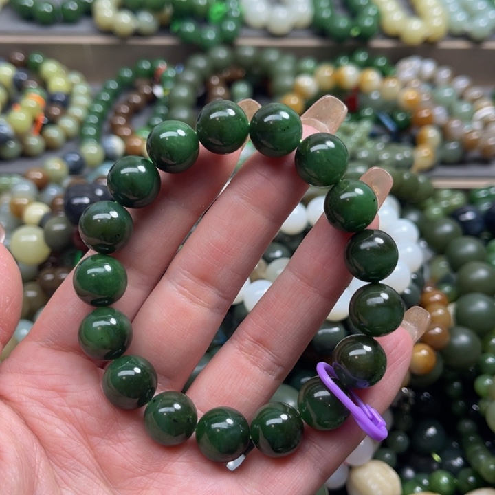 和田玉手链未镶嵌