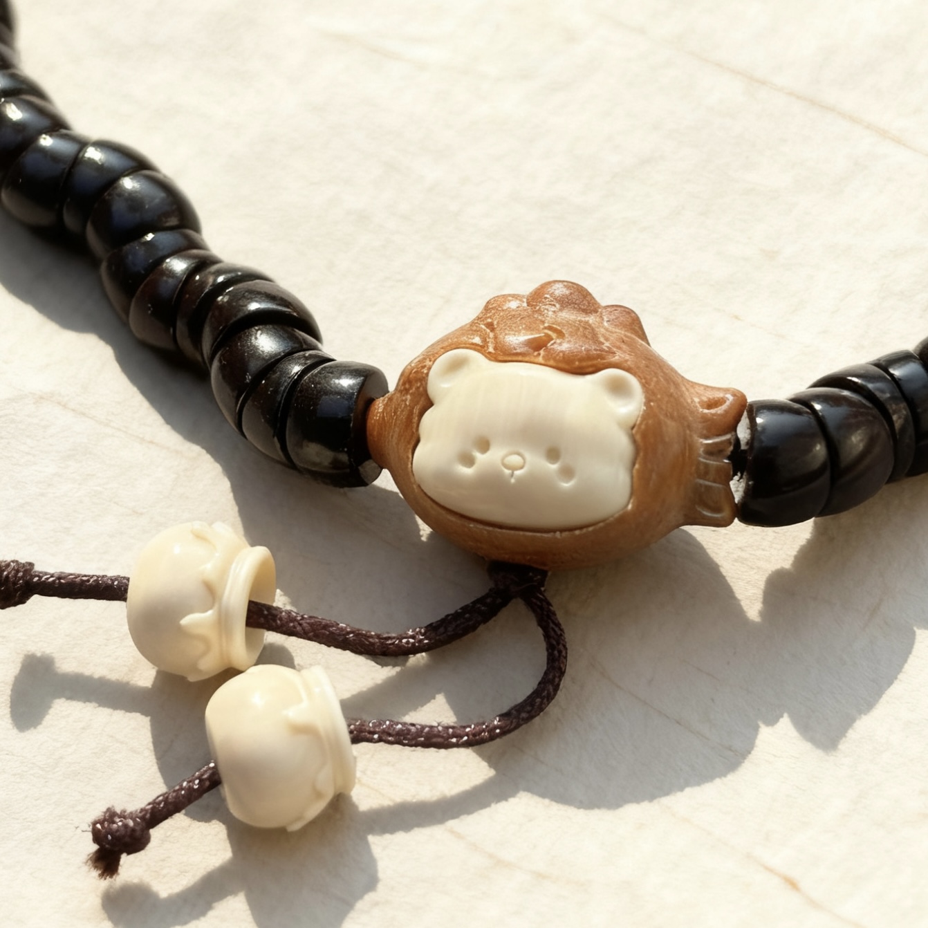 天然猛犸牙料钓鱼烧三通