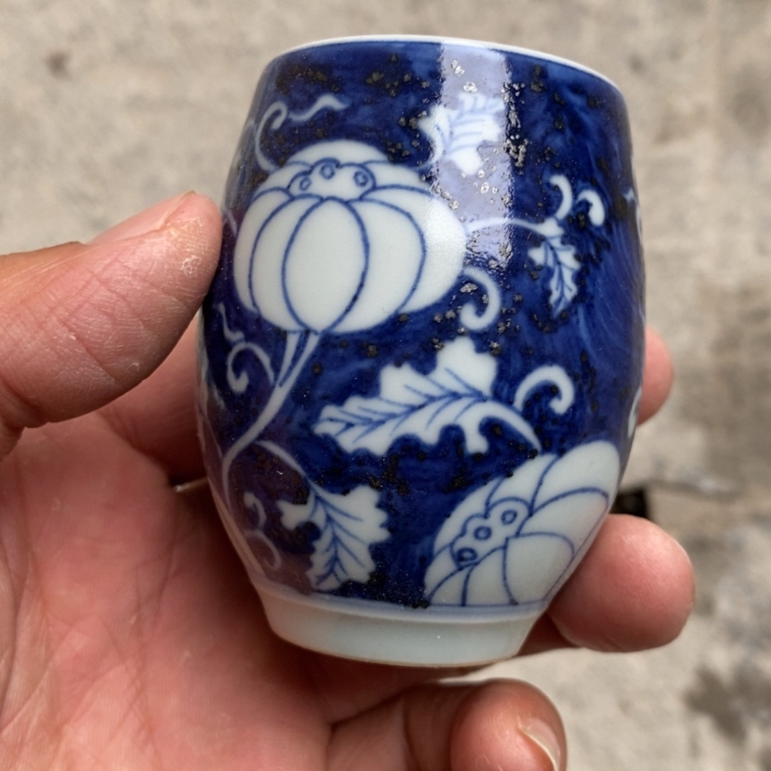 杯景德镇高温还原陶瓷