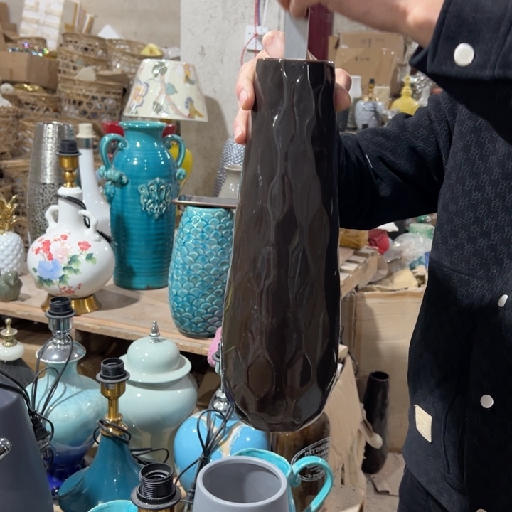 瓶高度35厘米口径5.5厘米微瑕捡漏划痕