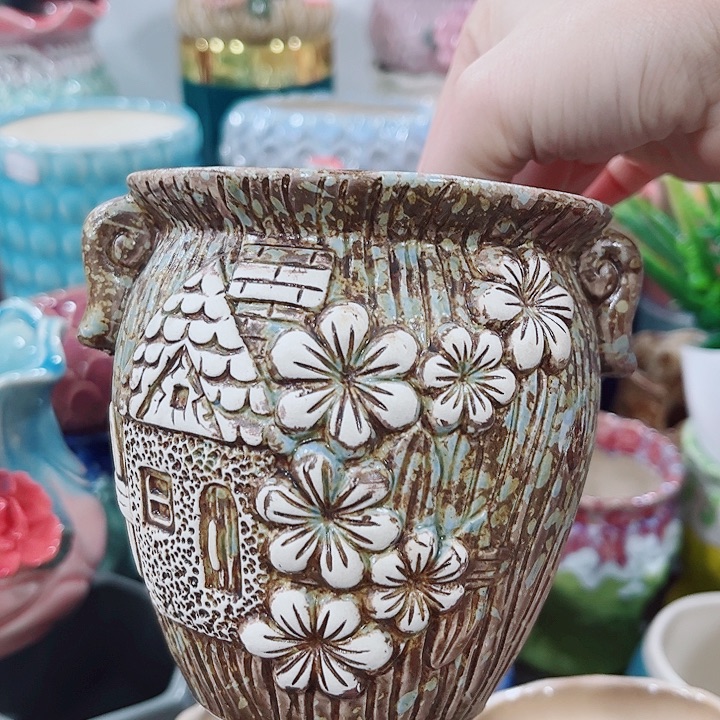 多肉花盆满10元包邮