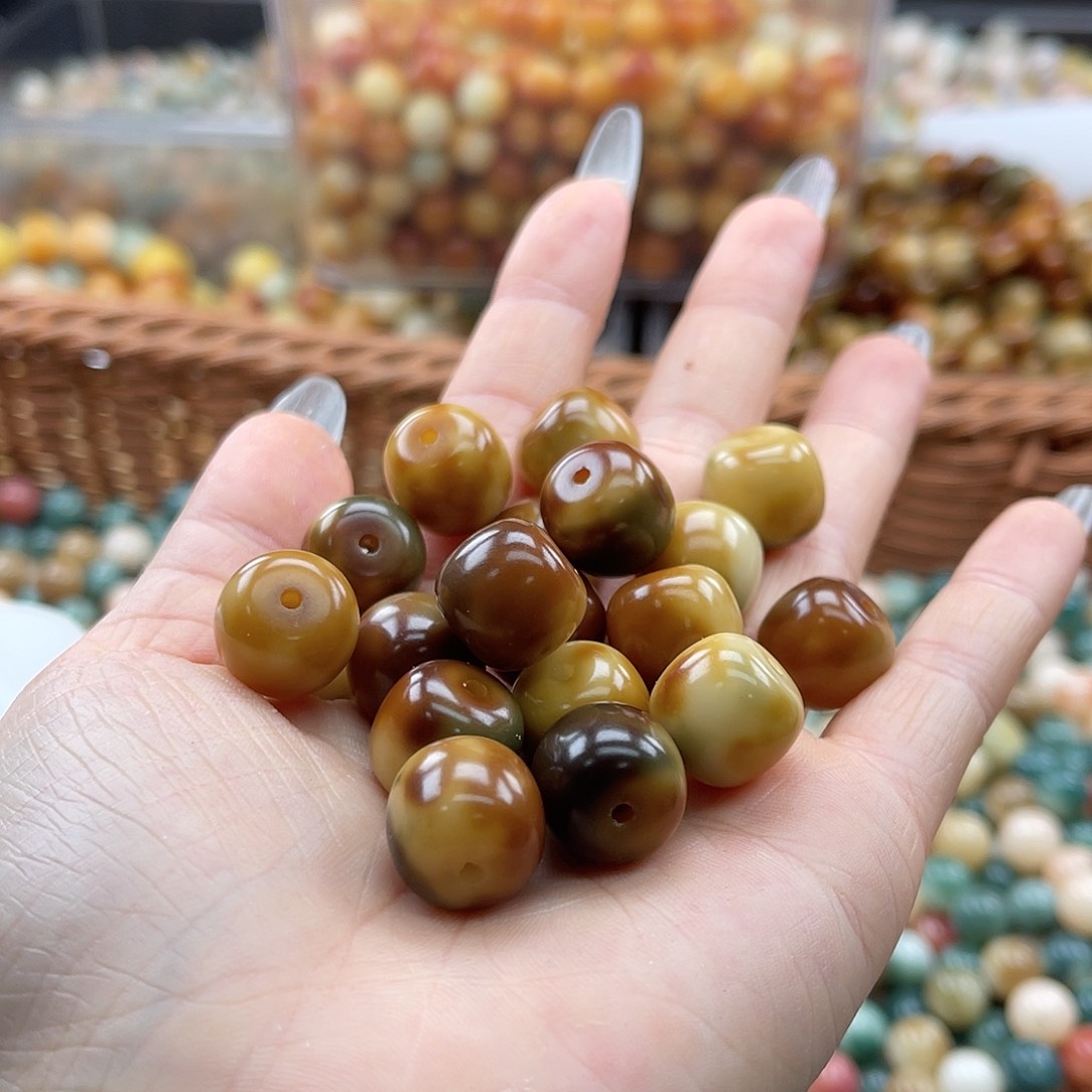 白玉菩提吊坠大**顺c14mm/500+20颗