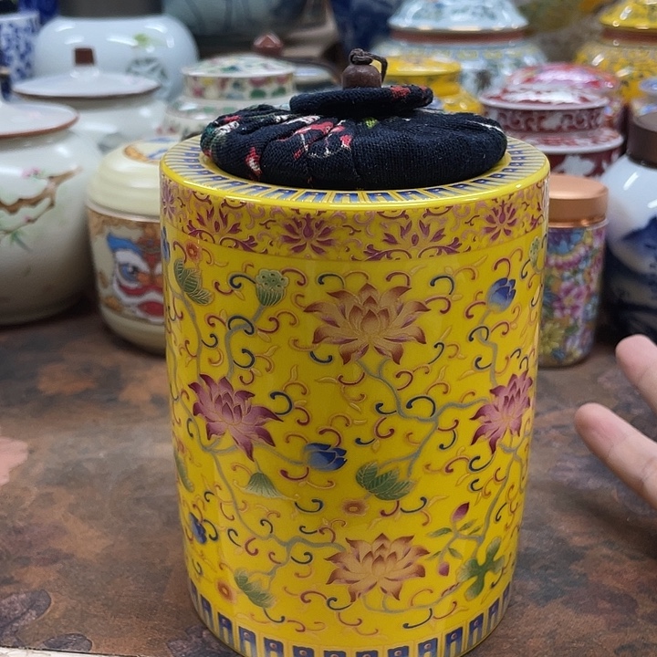 陶瓷罐密封罐茶叶罐储物罐