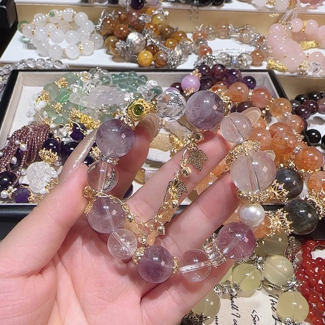 水晶手链未镶嵌八