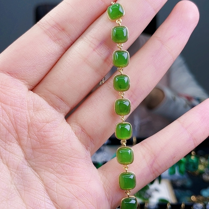 和田玉珠宝奇石银S925镶嵌