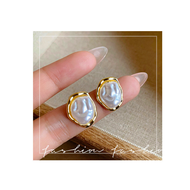 铜合金铜耳饰 铜合金S284 高端大气时尚简约百搭耳饰