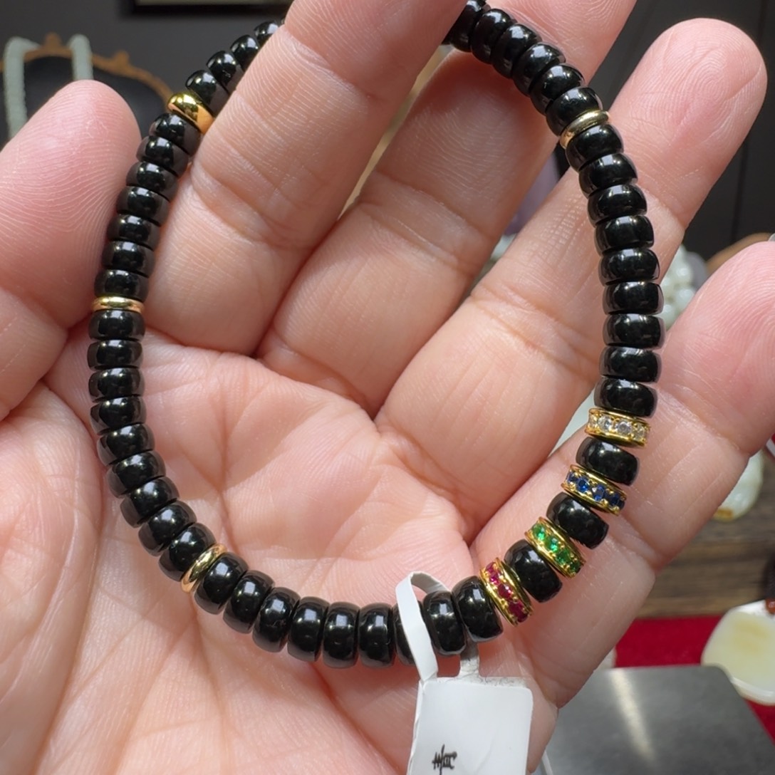 和田玉手串未镶嵌