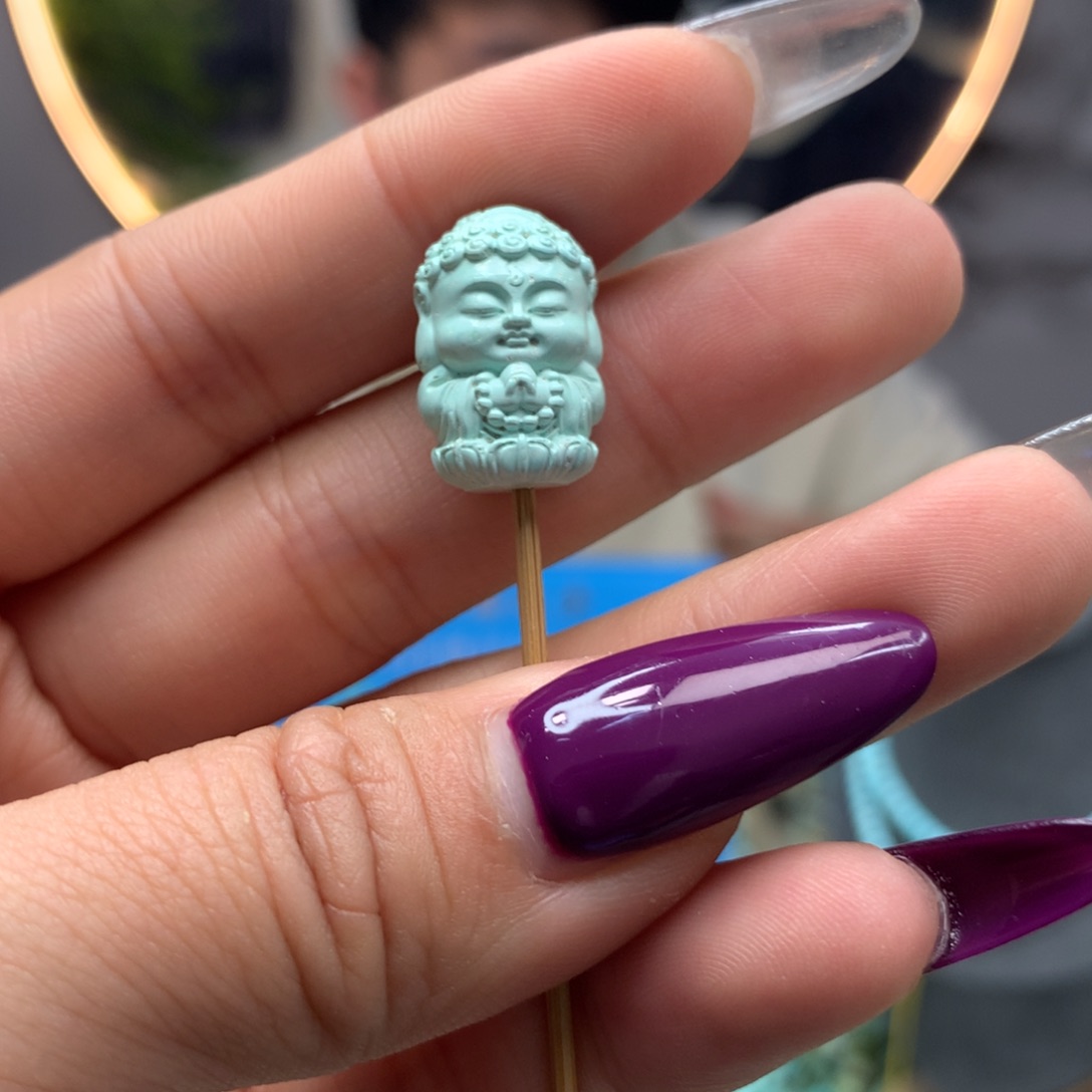 绿松石挂件未镶嵌