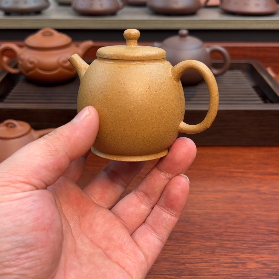 茶壶紫砂龙丹：120cc  段泥