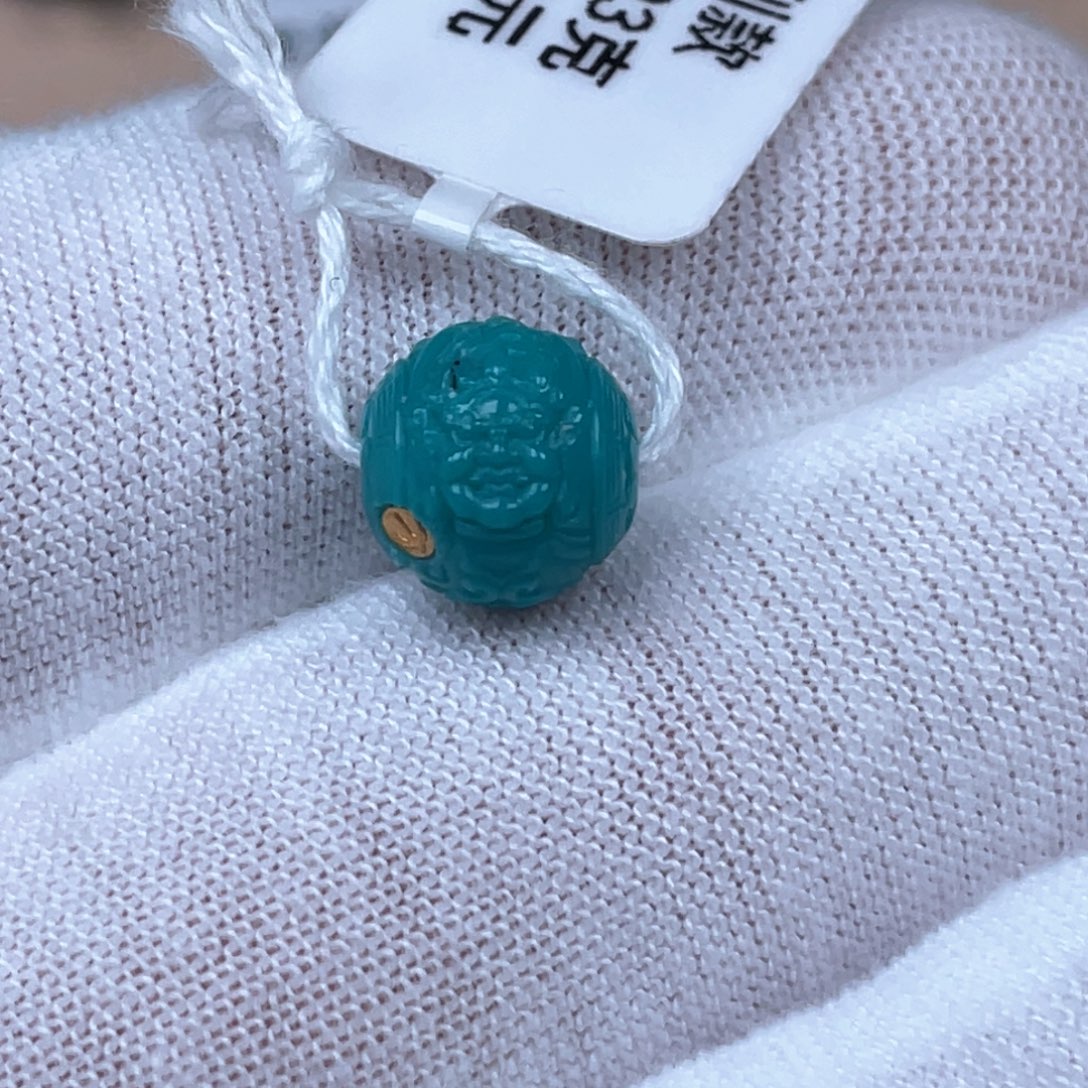 绿松石未镶嵌颈饰9mm