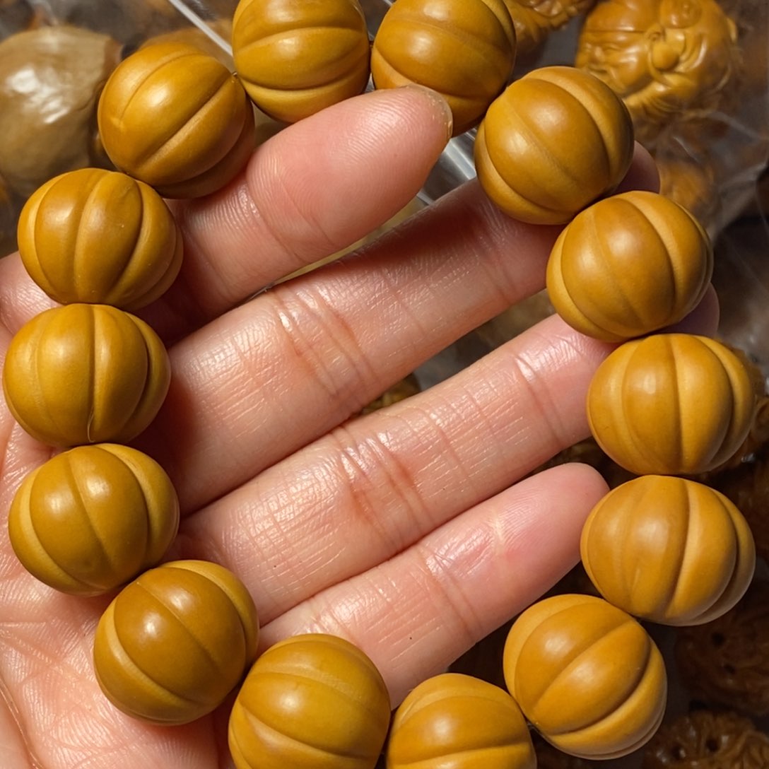 橄榄核手串/手链南瓜珠