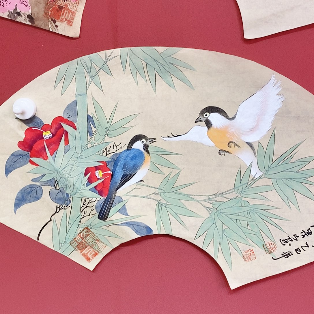 国画大风堂嫡传-侯果山老师作品路 