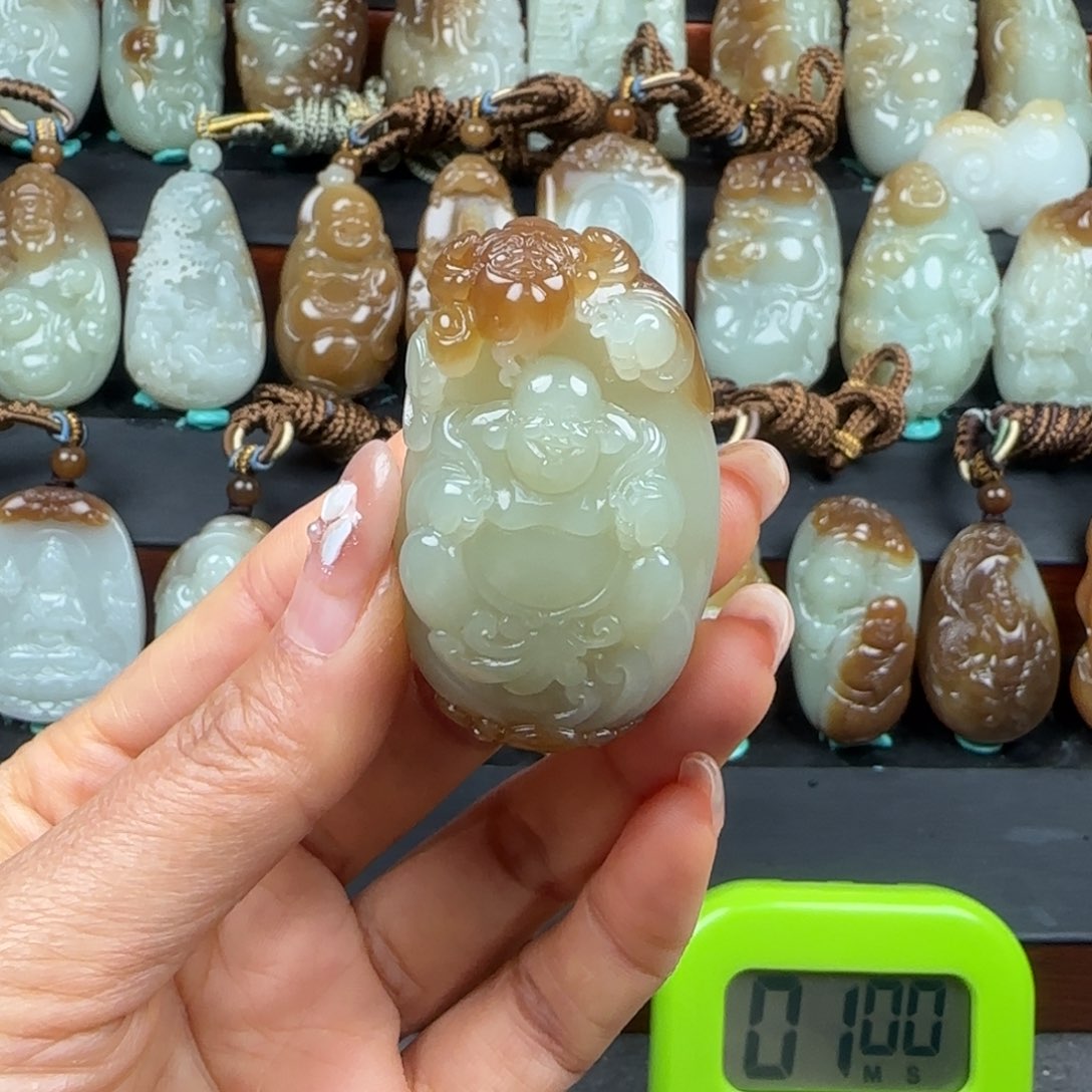 和田玉挂件未镶嵌