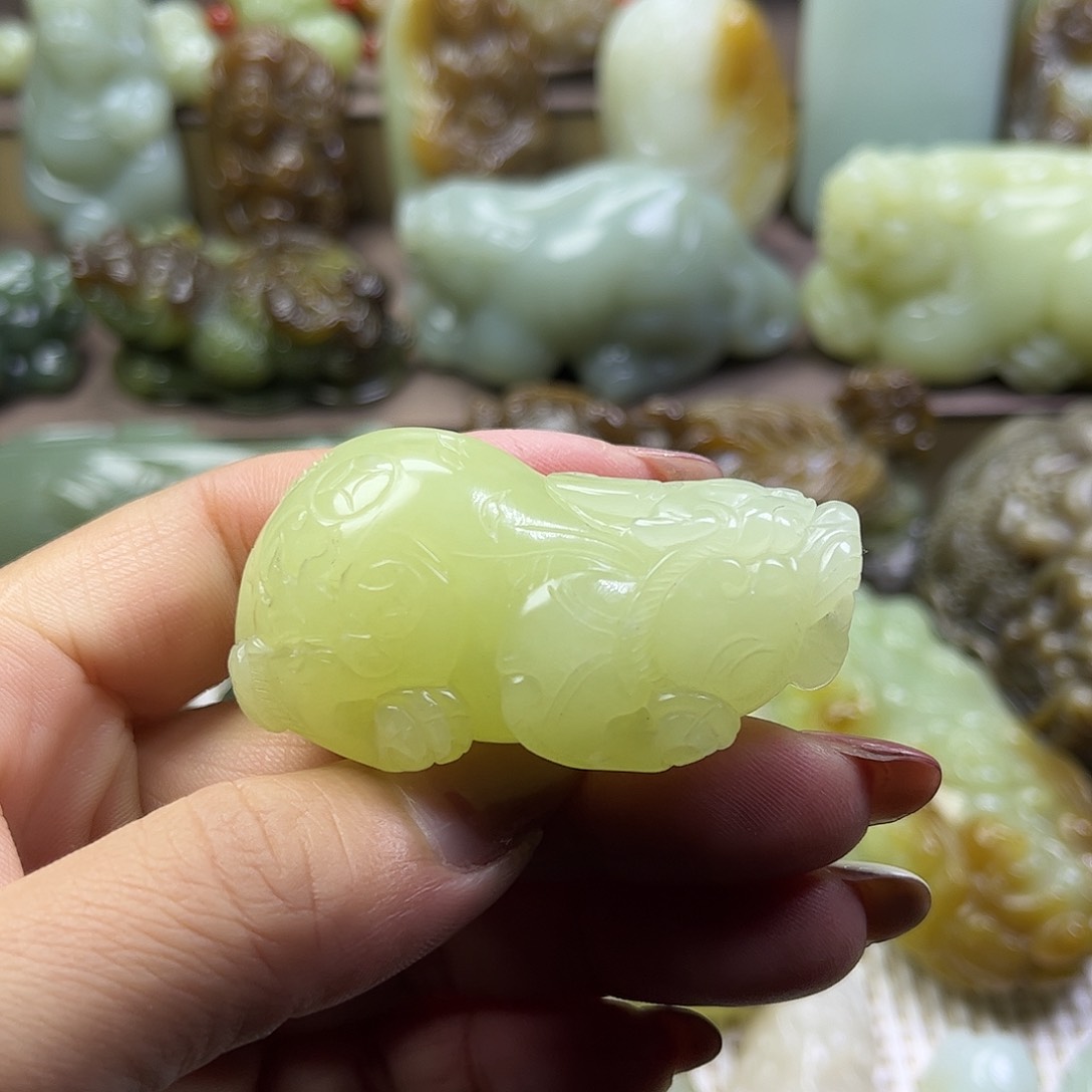 和田玉挂件未镶嵌༄**࿐