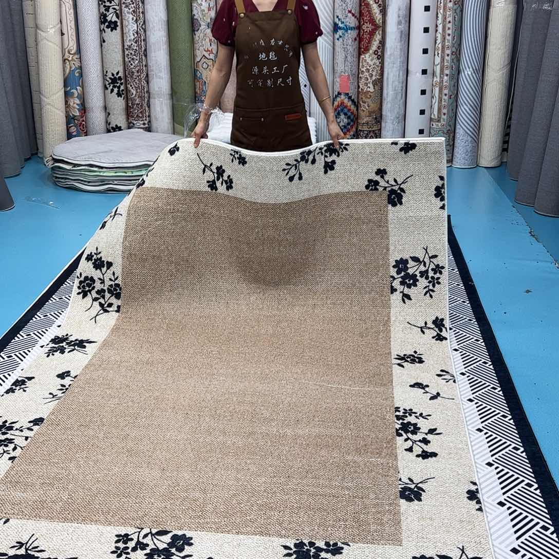 混纺160×230精编细砂棉布底仿羊绒微瑕误差正负1-3厘米