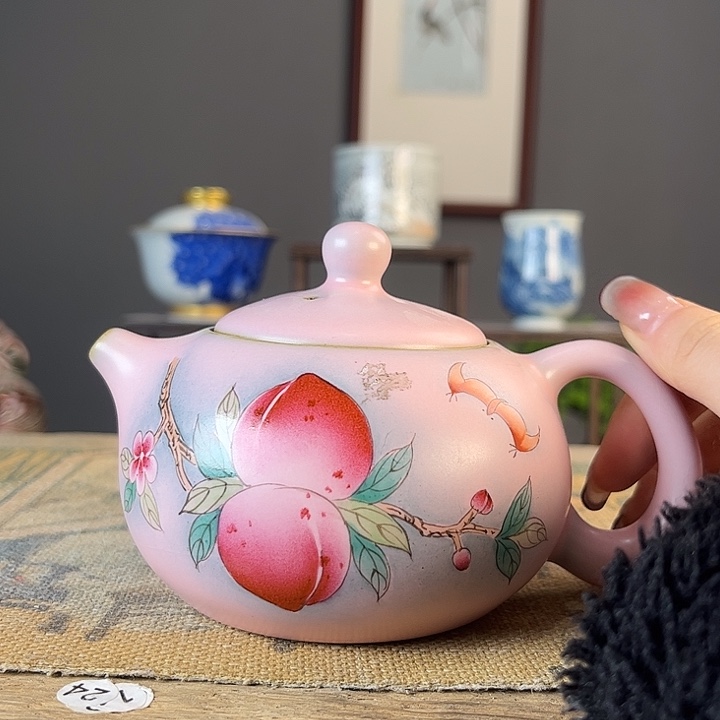 杯景德柴烧茶杯多人