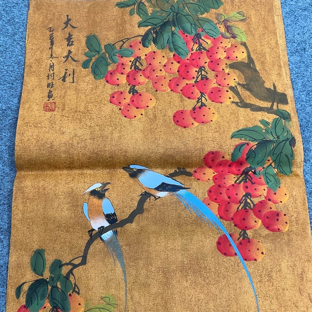 国画纯手绘作品图