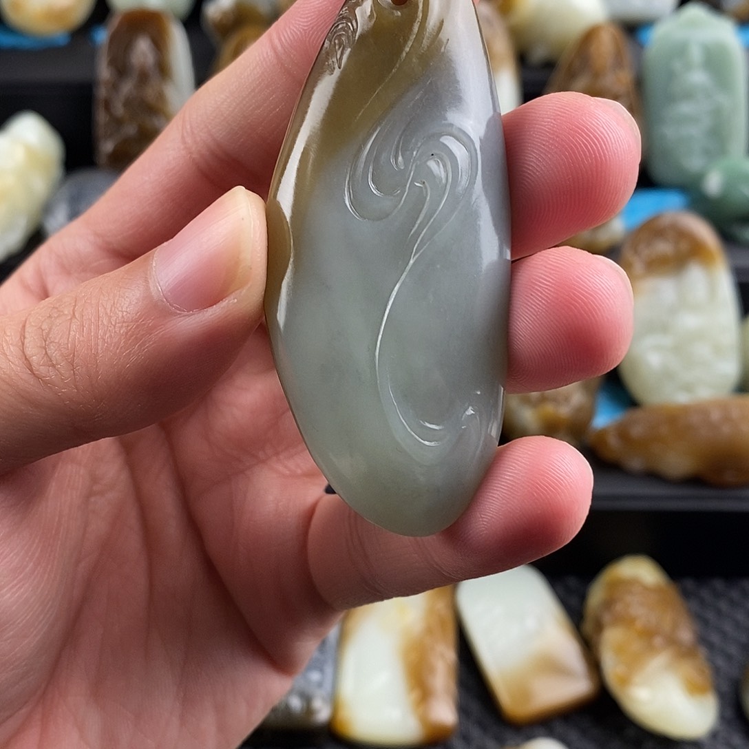 和田玉挂件未镶嵌