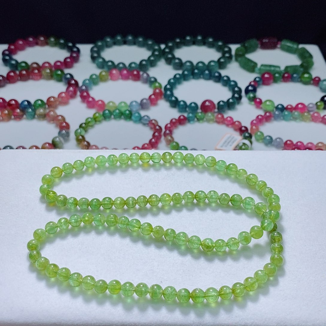 手链未镶嵌碧玺碧玺手链