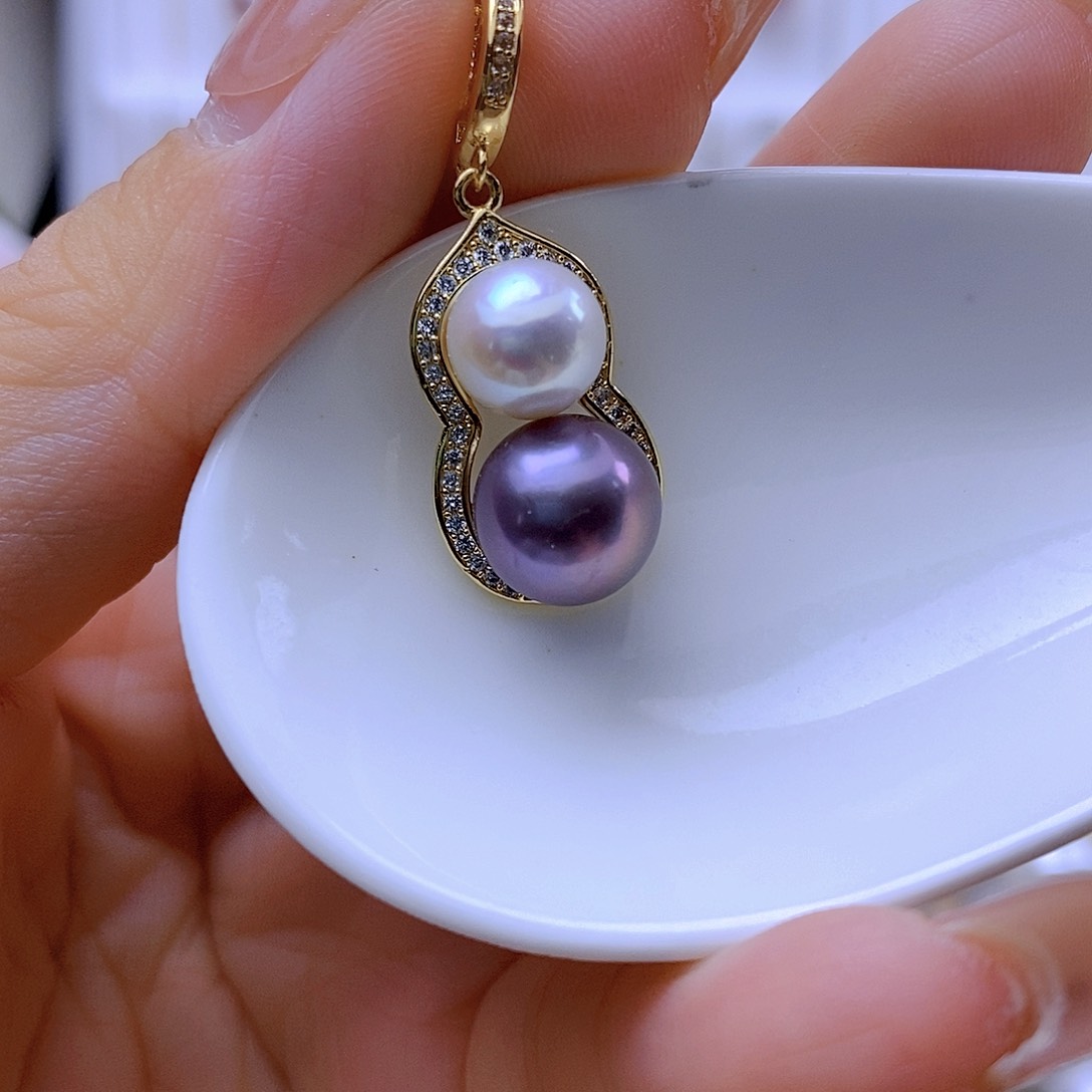 淡水珍珠未镶嵌吊坠(赠链)