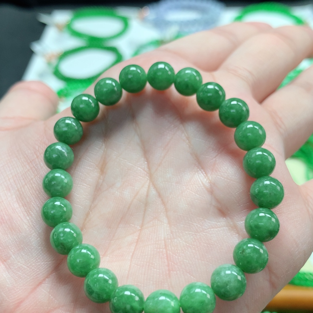 翡翠未镶嵌手链翡翠