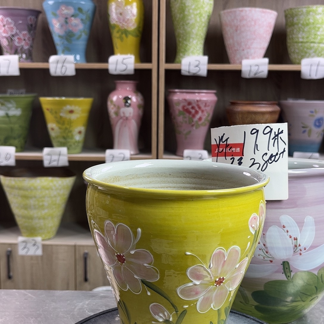 景德镇陶瓷花盆花盆