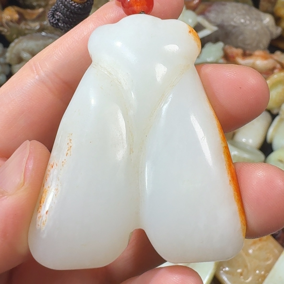 和田玉把件未镶嵌听*居