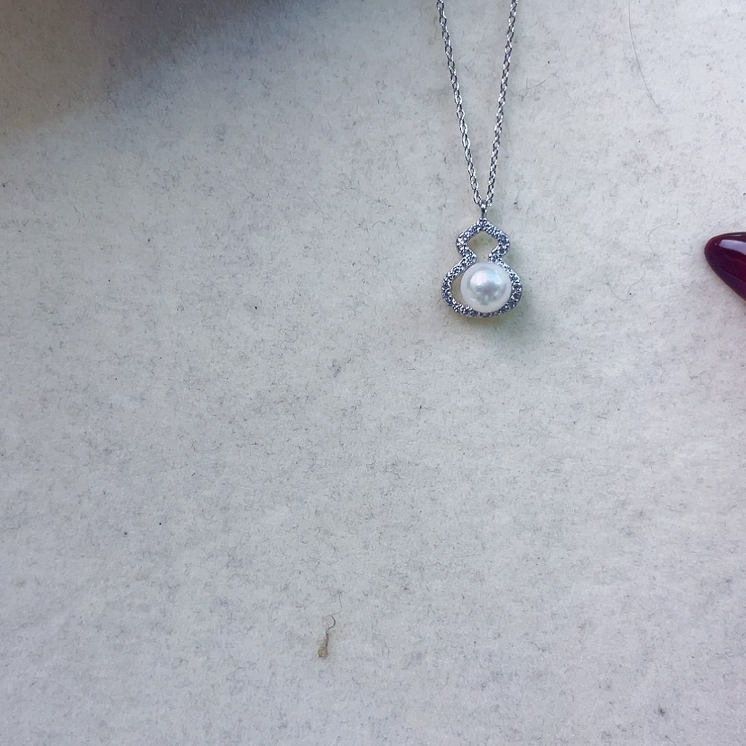 海水珍珠吊坠(赠链)银S925镶嵌