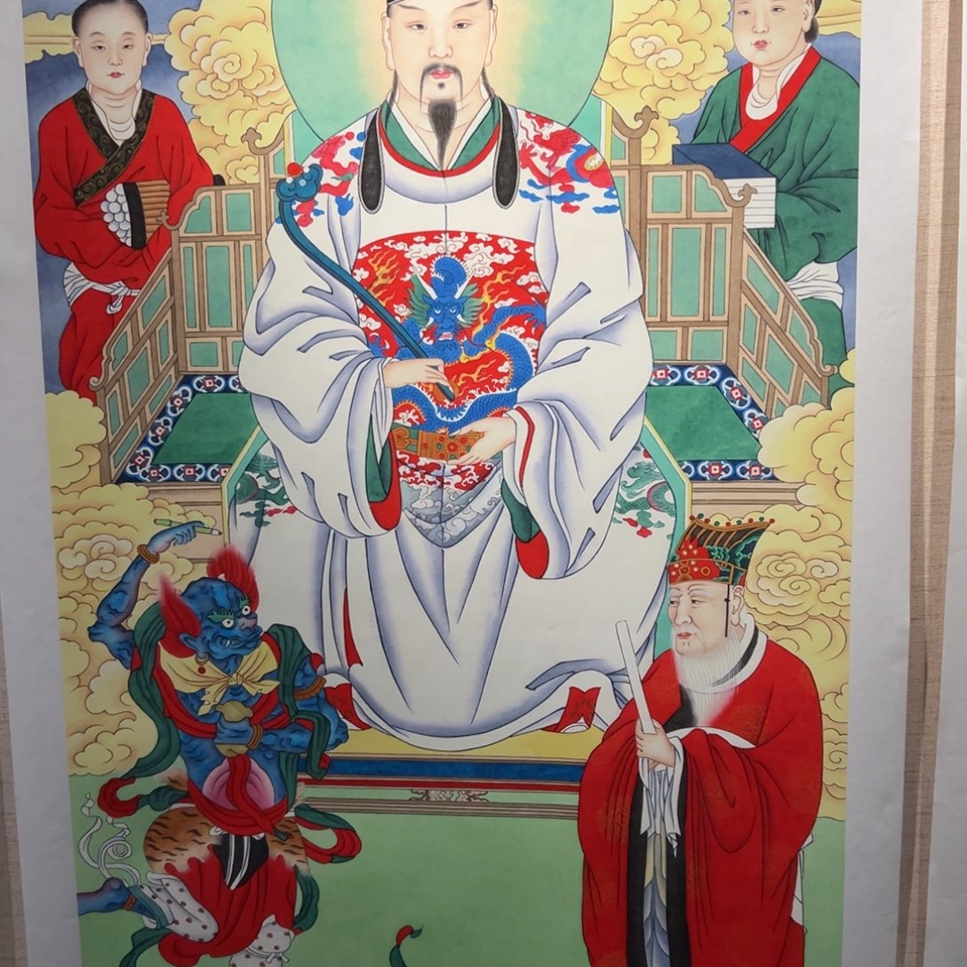国画李老师竞聘文昌帝君