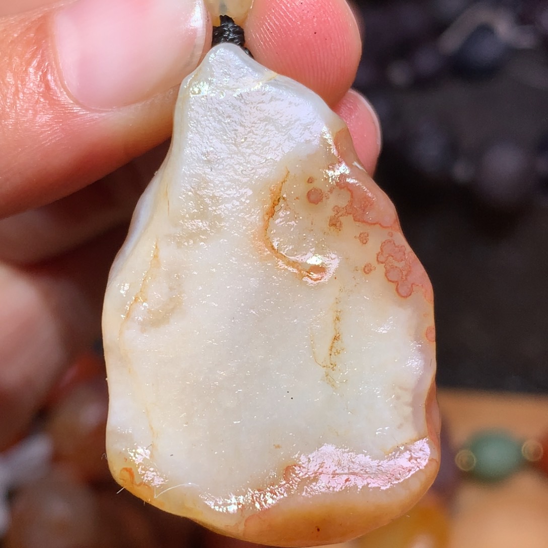 未镶嵌玛瑙/玉髓珠宝半成品