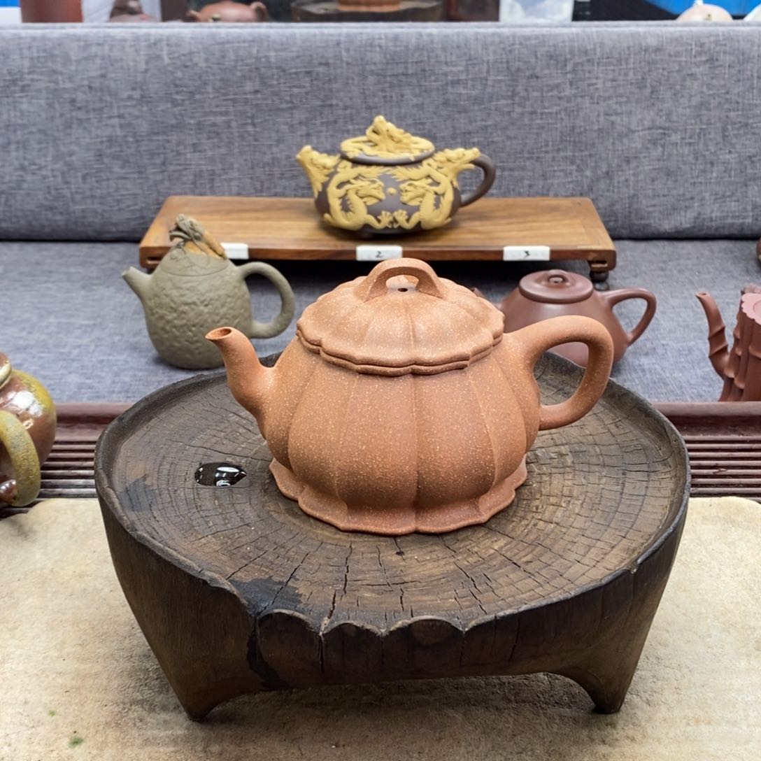 紫砂茶壶280容量艺术