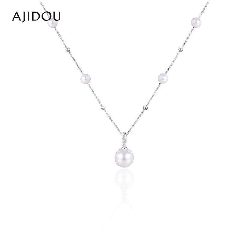 铜合金仿珍珠项链 AJIDOU阿吉豆项链女款时尚简约百搭优雅【YFX】