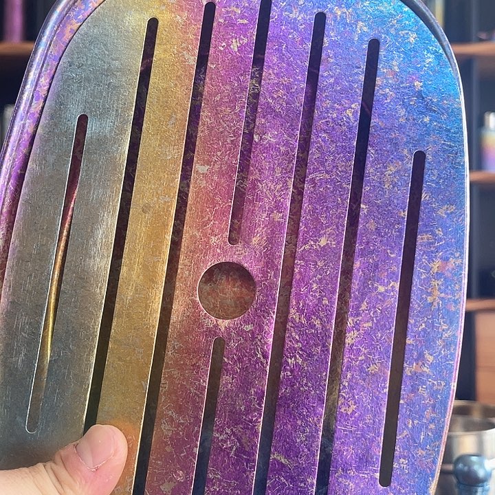 佰***肆钛合金一个福利鱼盘全新炫彩