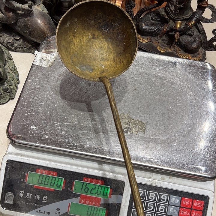 小*子黄铜摆件工艺品摆件