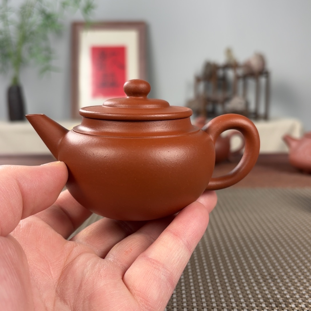 紫砂茶壶黄龙山原矿紫砂壶