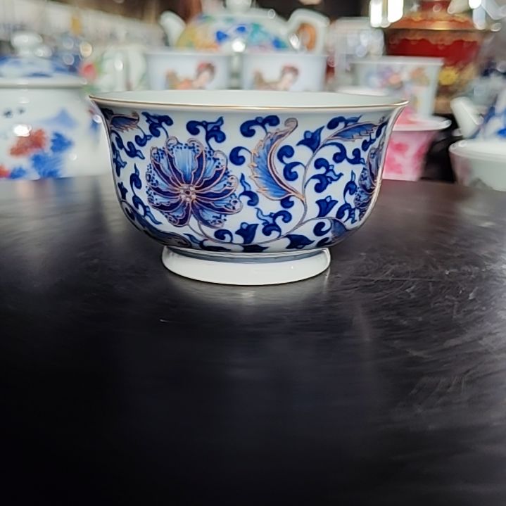 景德镇陶瓷茶具套装摆件杯