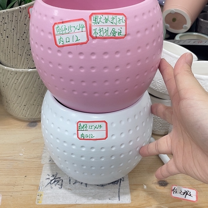 陶瓷花盆凑12米包邮