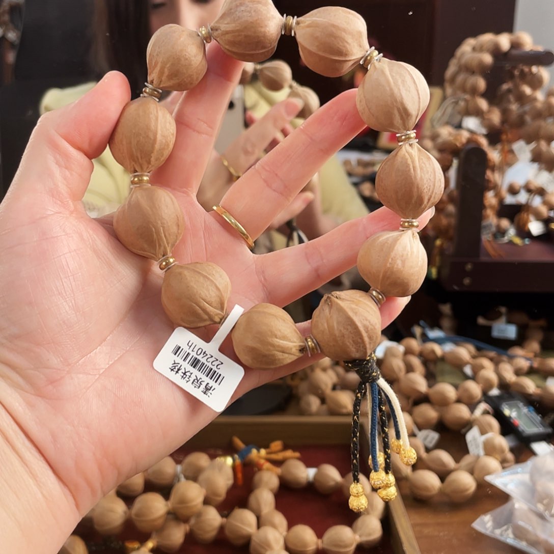 手串橄榄核小****动清泉铁核