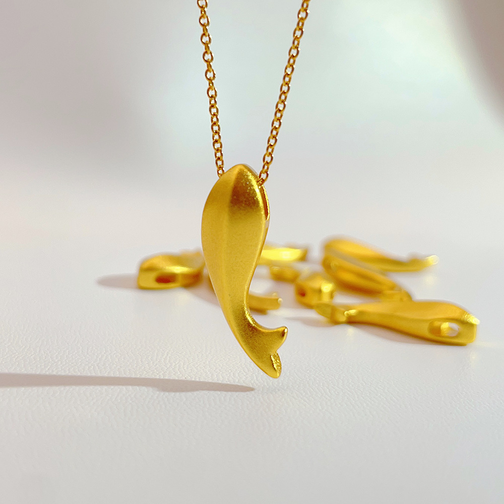 HEMEI/赫美 轻奢小海豚项链吊坠