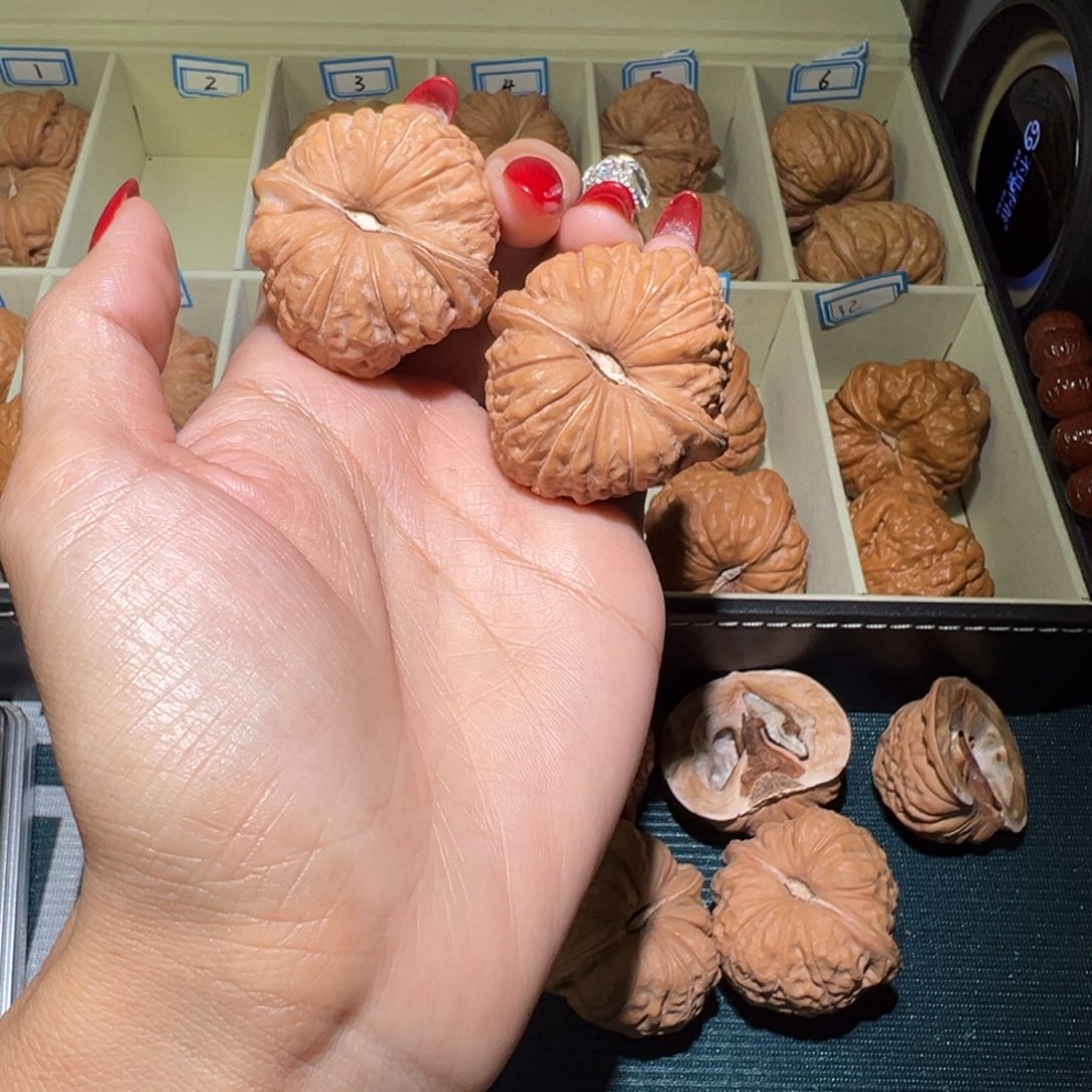 三***头文玩核桃吊坠南瓜40