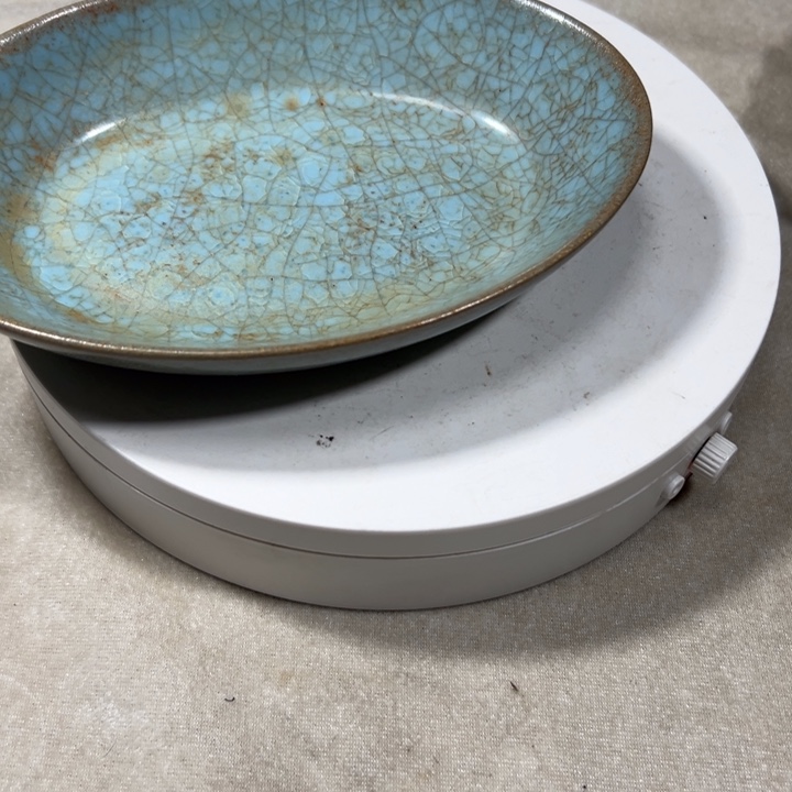 摆件陶金*汝窑鸭蛋洗纯手工制作