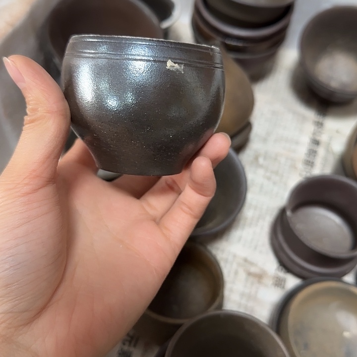 紫砂茶壶坭兴陶龙窑柴烧大寺