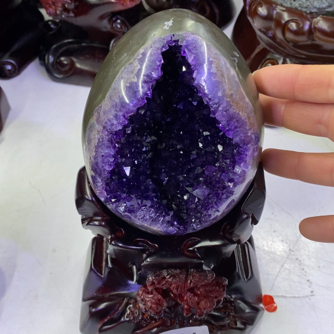 水晶摆件未镶嵌智*云