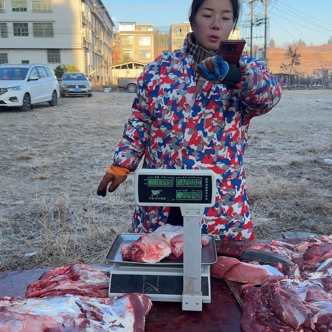 中国大陆土黄牛包装牛腩