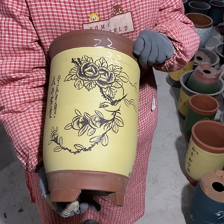 紫砂花盆紫砂花盆