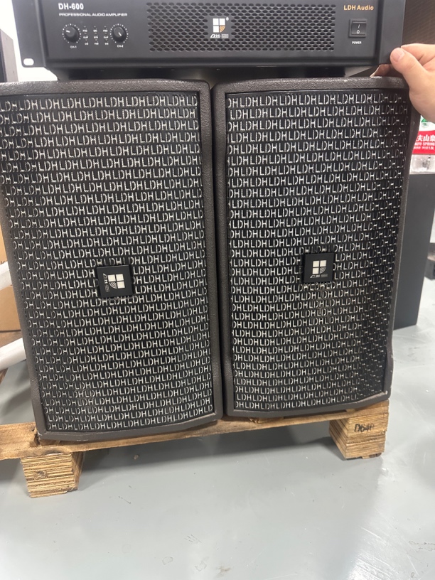 9新  新珑10寸音响带功放两件套（不包邮）