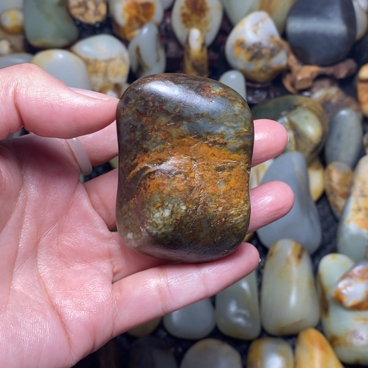 和田玉（青玉）12未镶嵌