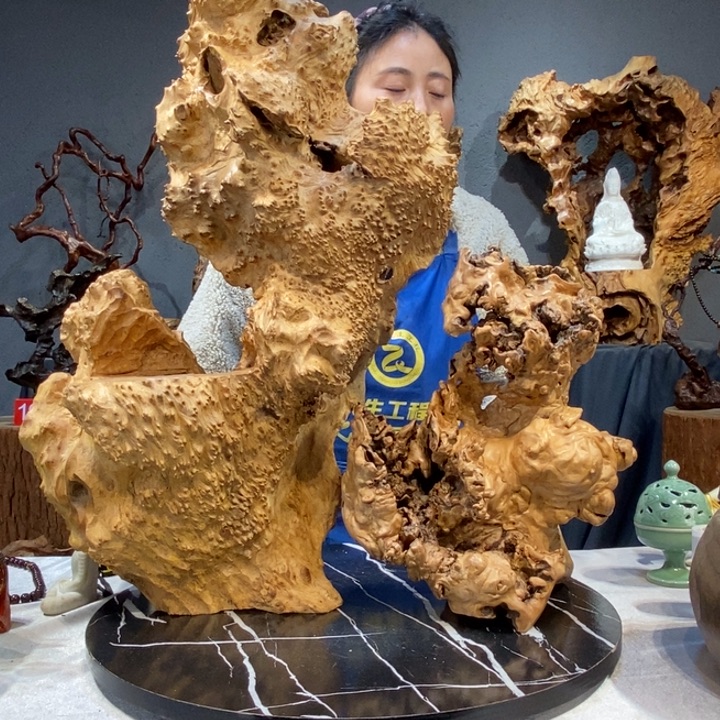 錦***樂木草木堂根艺摆件640