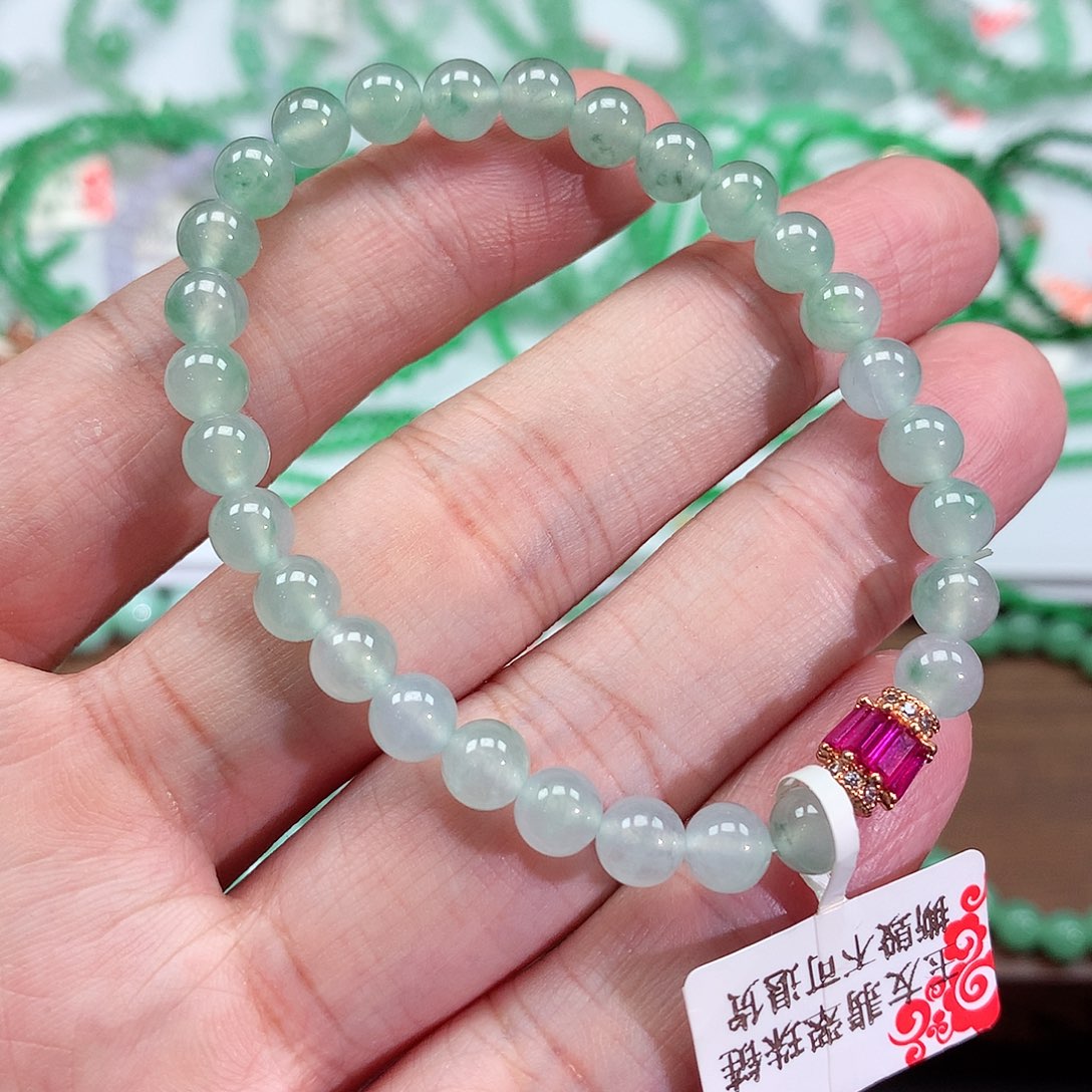 未镶嵌手链翡翠翡翠